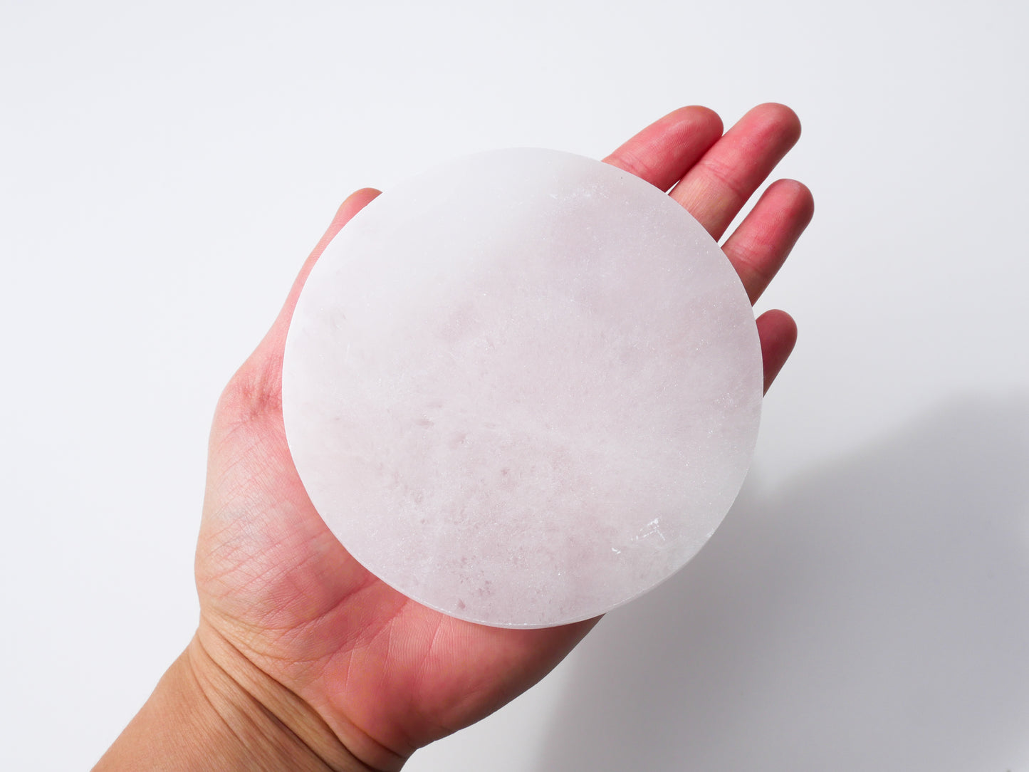 Selenite Circle Charging Plate