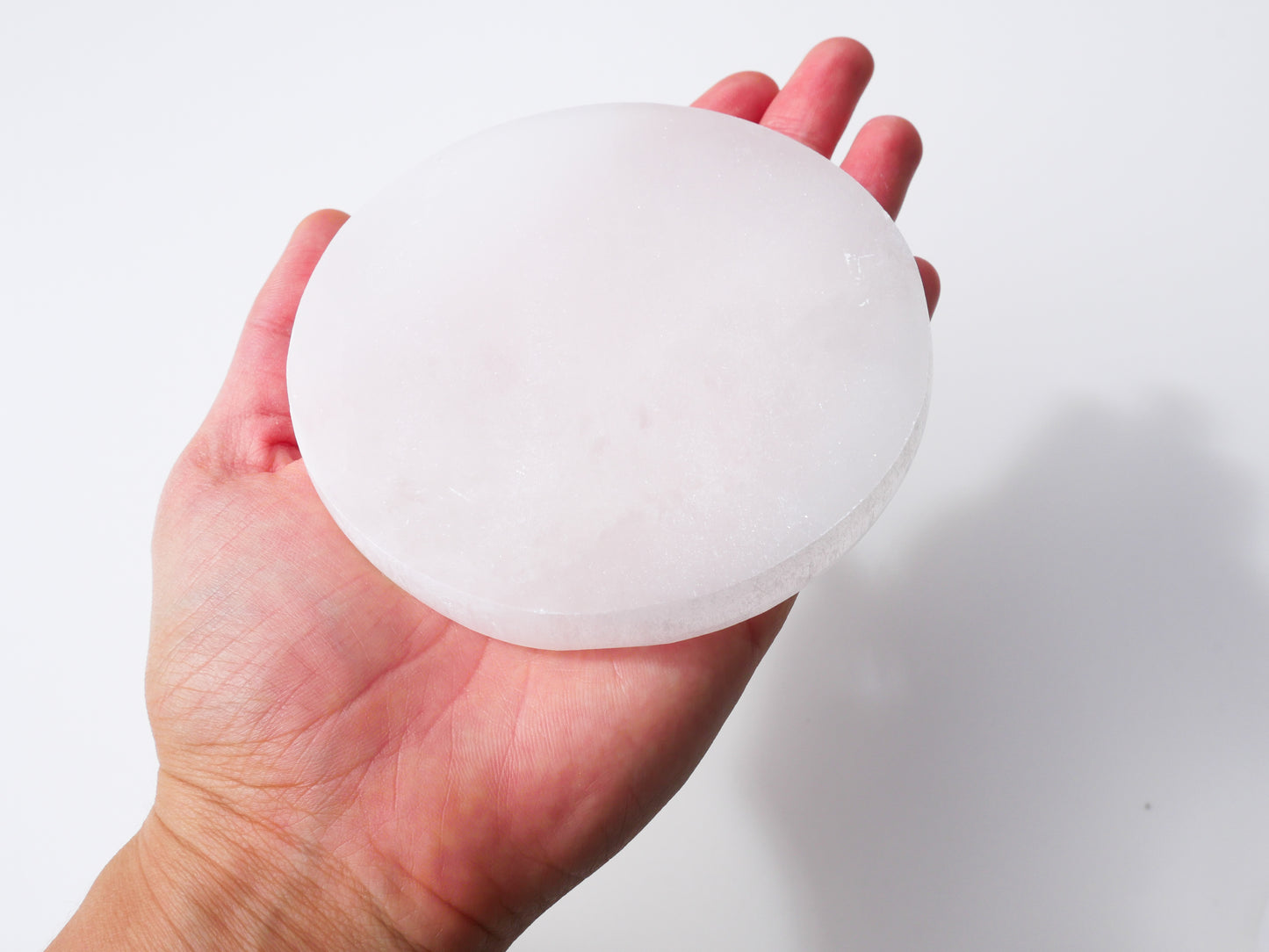 Selenite Circle Charging Plate