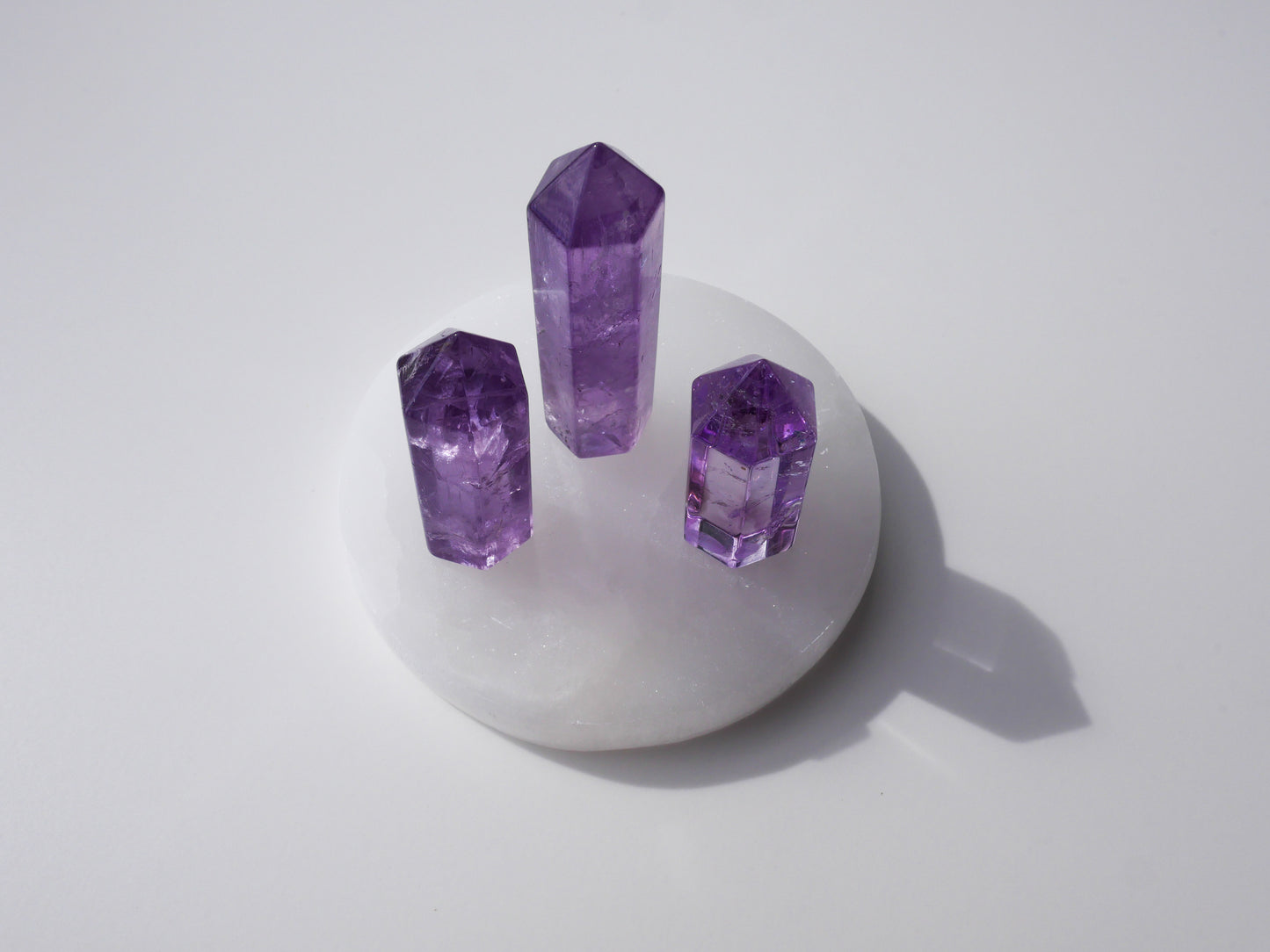 Selenite Circle Charging Plate