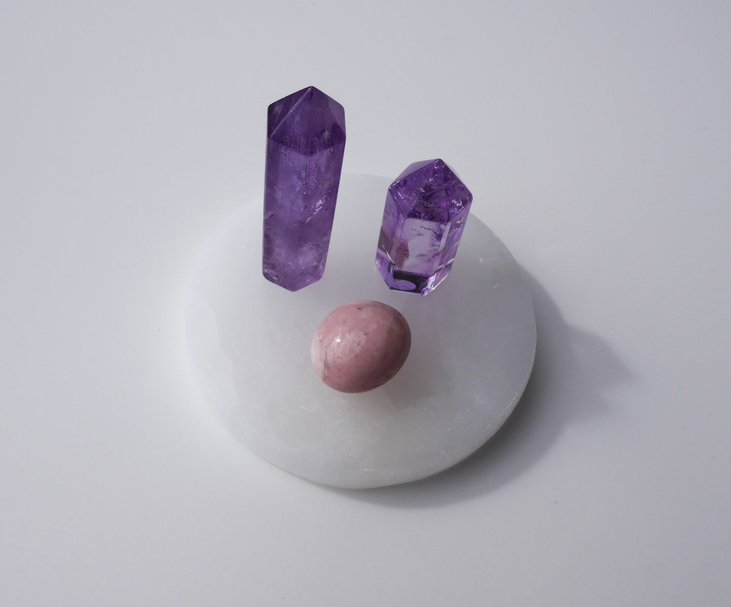 Selenite Circle Charging Plate