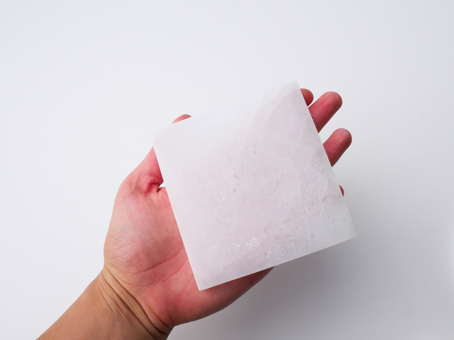 Selenite Square Charging Plate