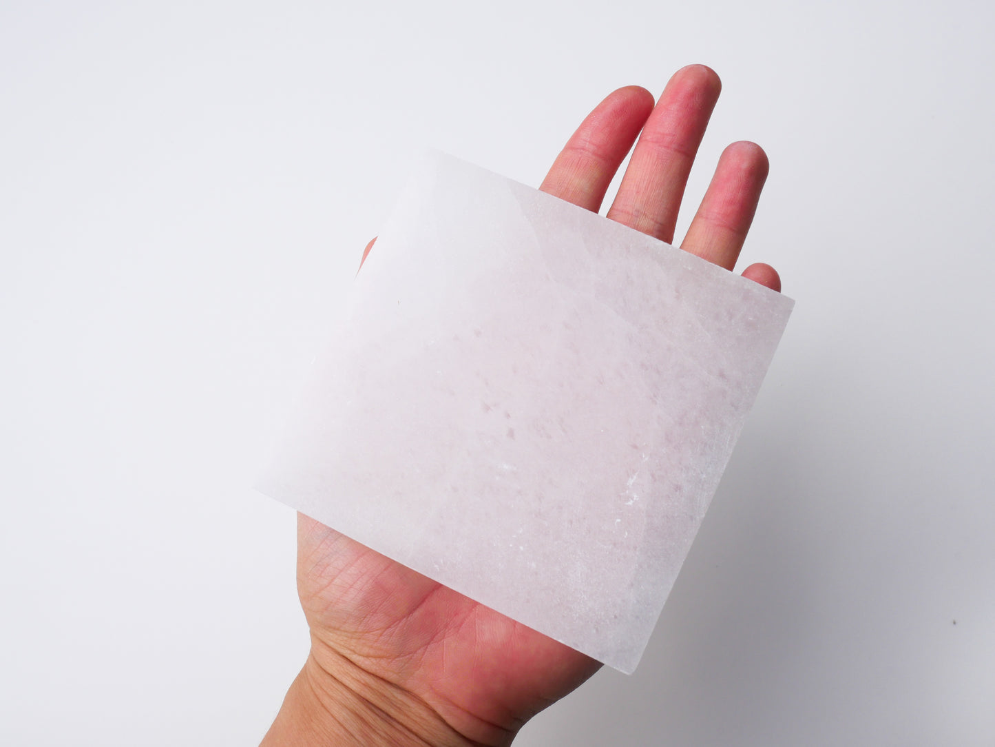 Selenite Square Charging Plate