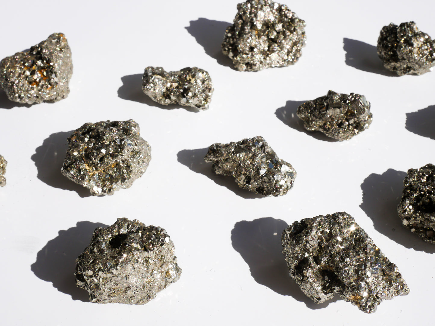 Pyrite Clusters - Wealth & Sucess