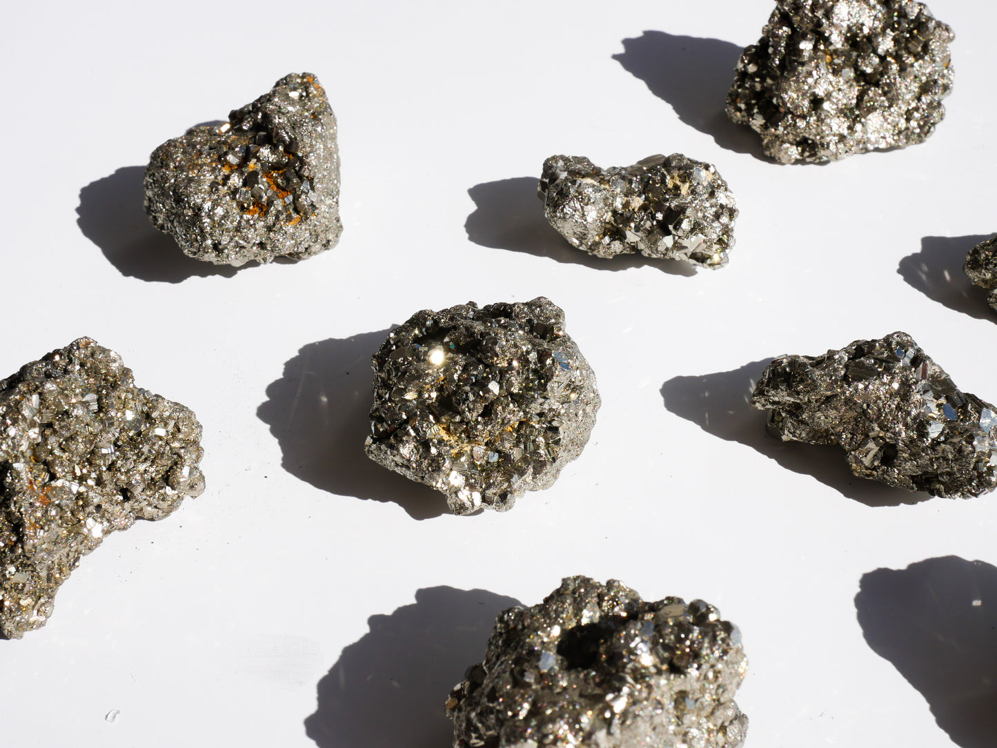 Pyrite Clusters - Wealth & Sucess