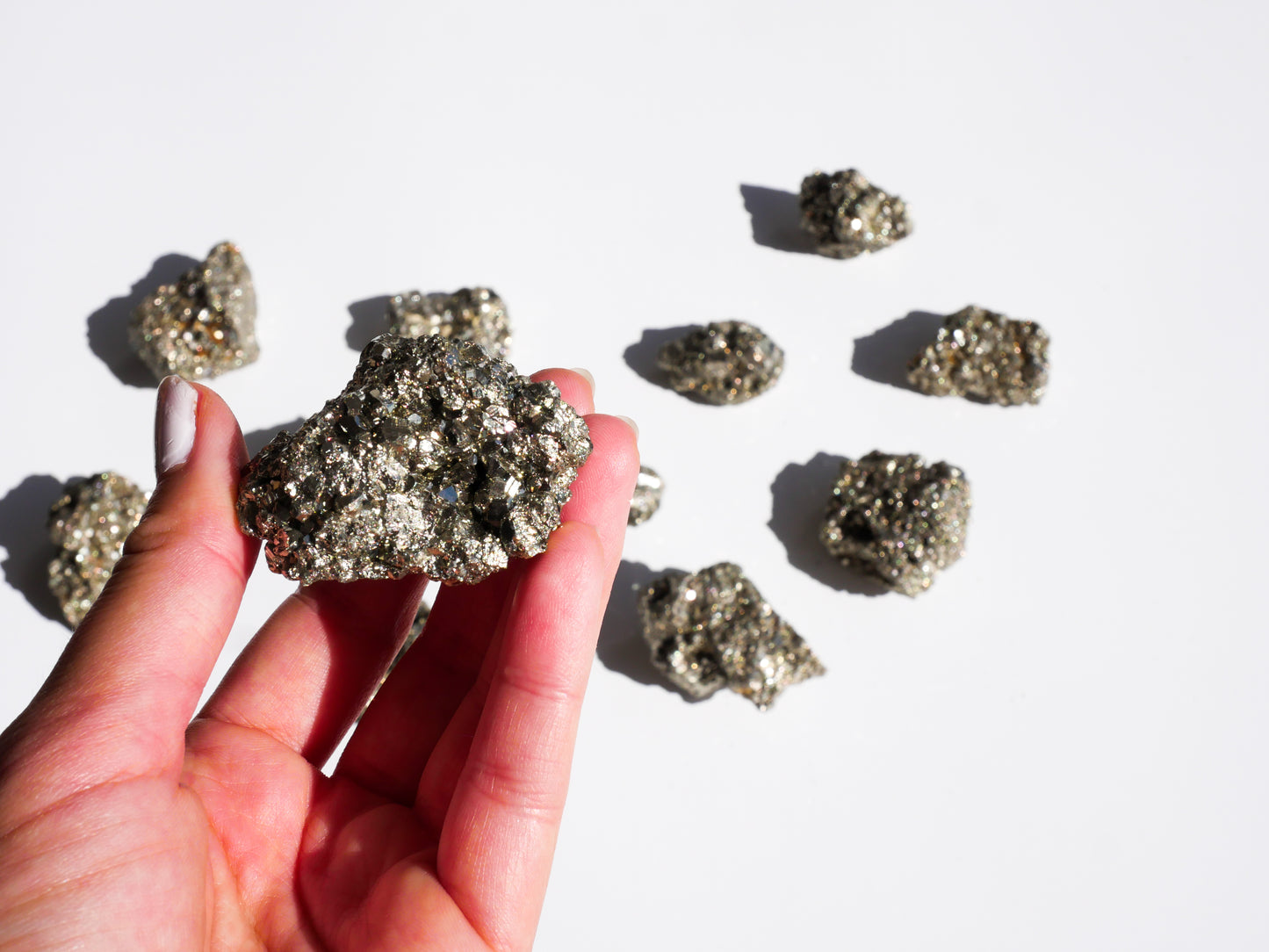 Pyrite Clusters - Wealth & Sucess