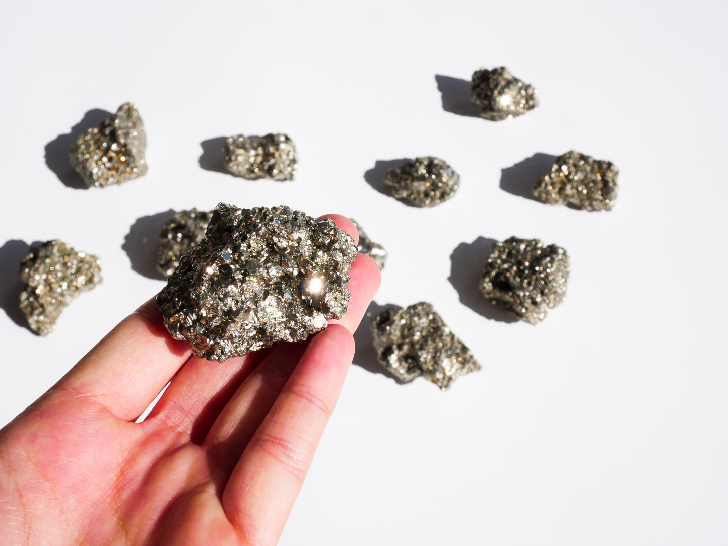 Pyrite Clusters - Wealth & Sucess