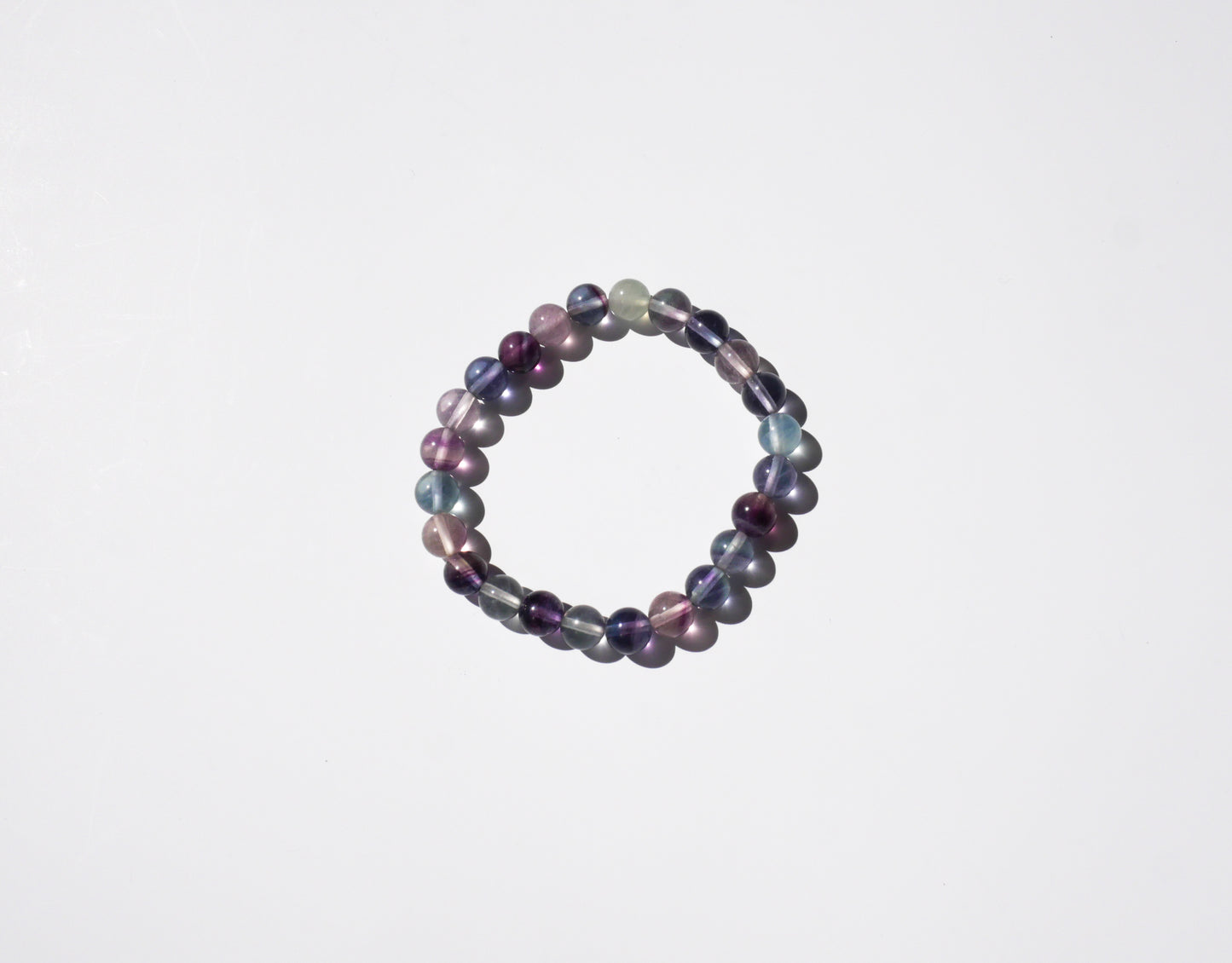 Rainbow Fluorite Bracelet - Clarity & Focus