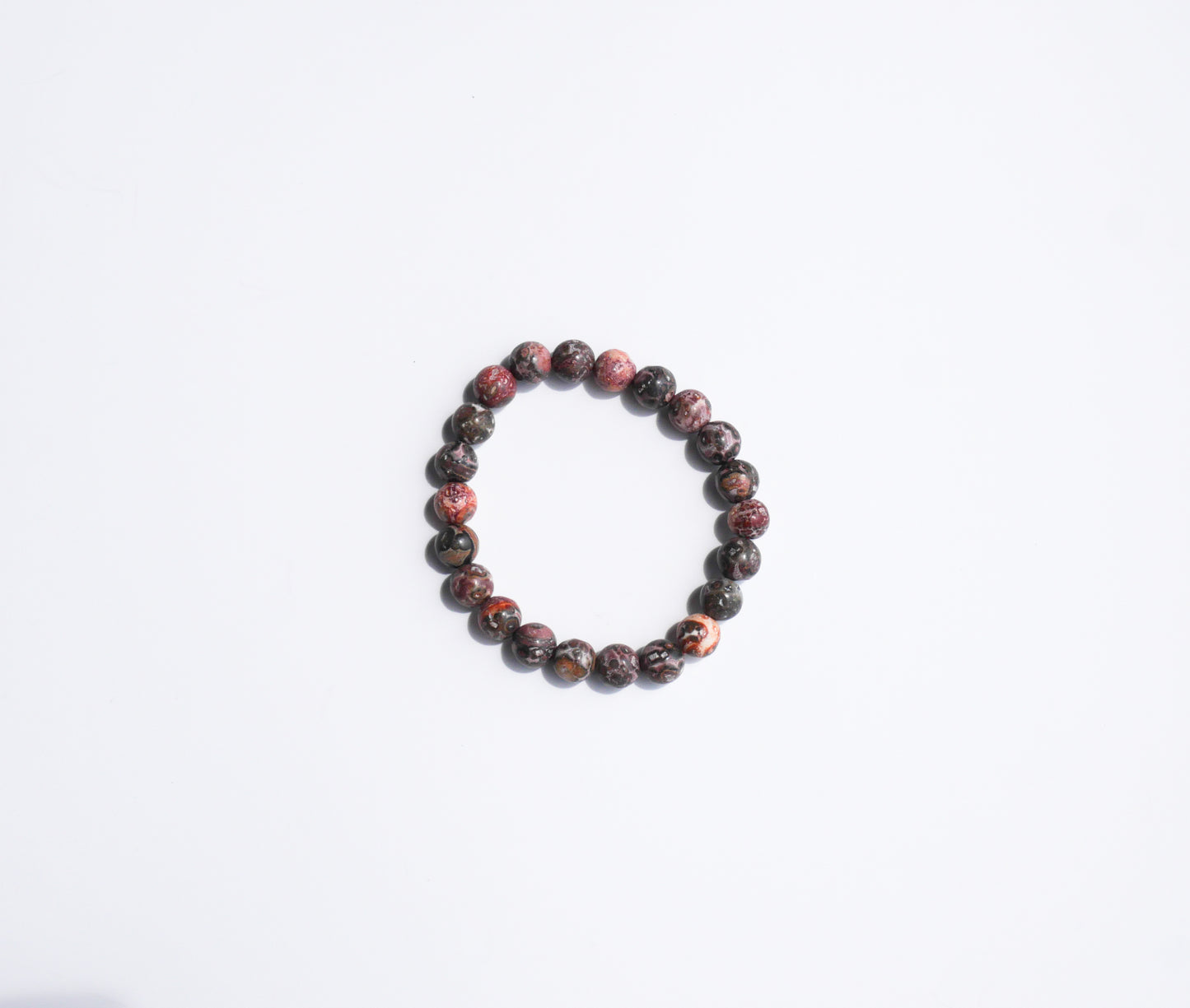 Leopard Skin Jasper Bracelet - Strength & Vitality