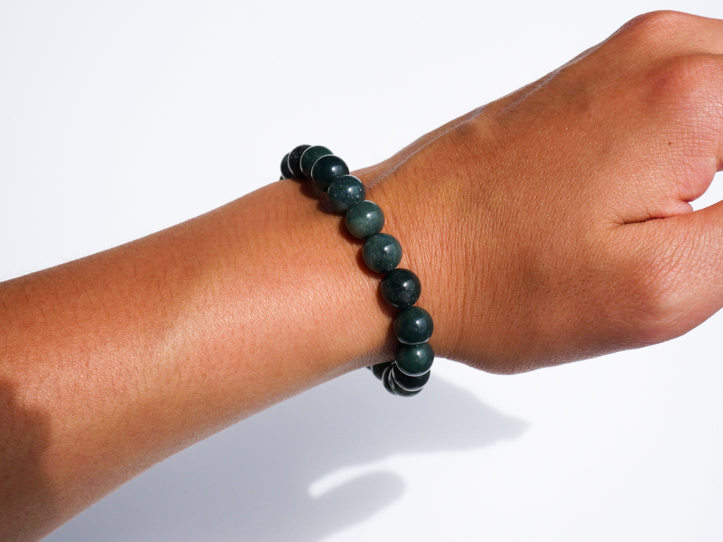 Moss Agate Bracelet - Transformation & New Beginnings