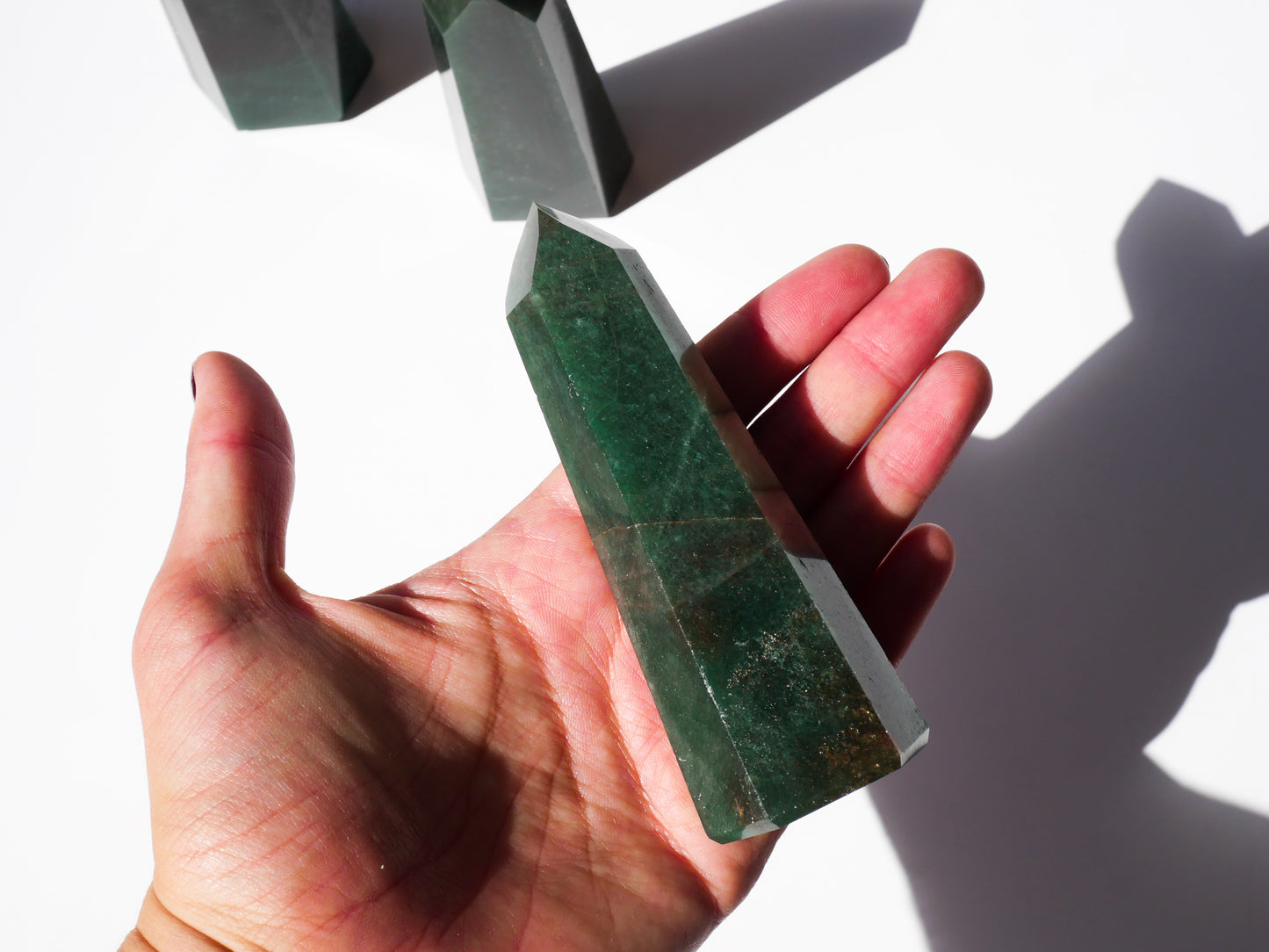 Green Aventurine Tower - Heart Healer