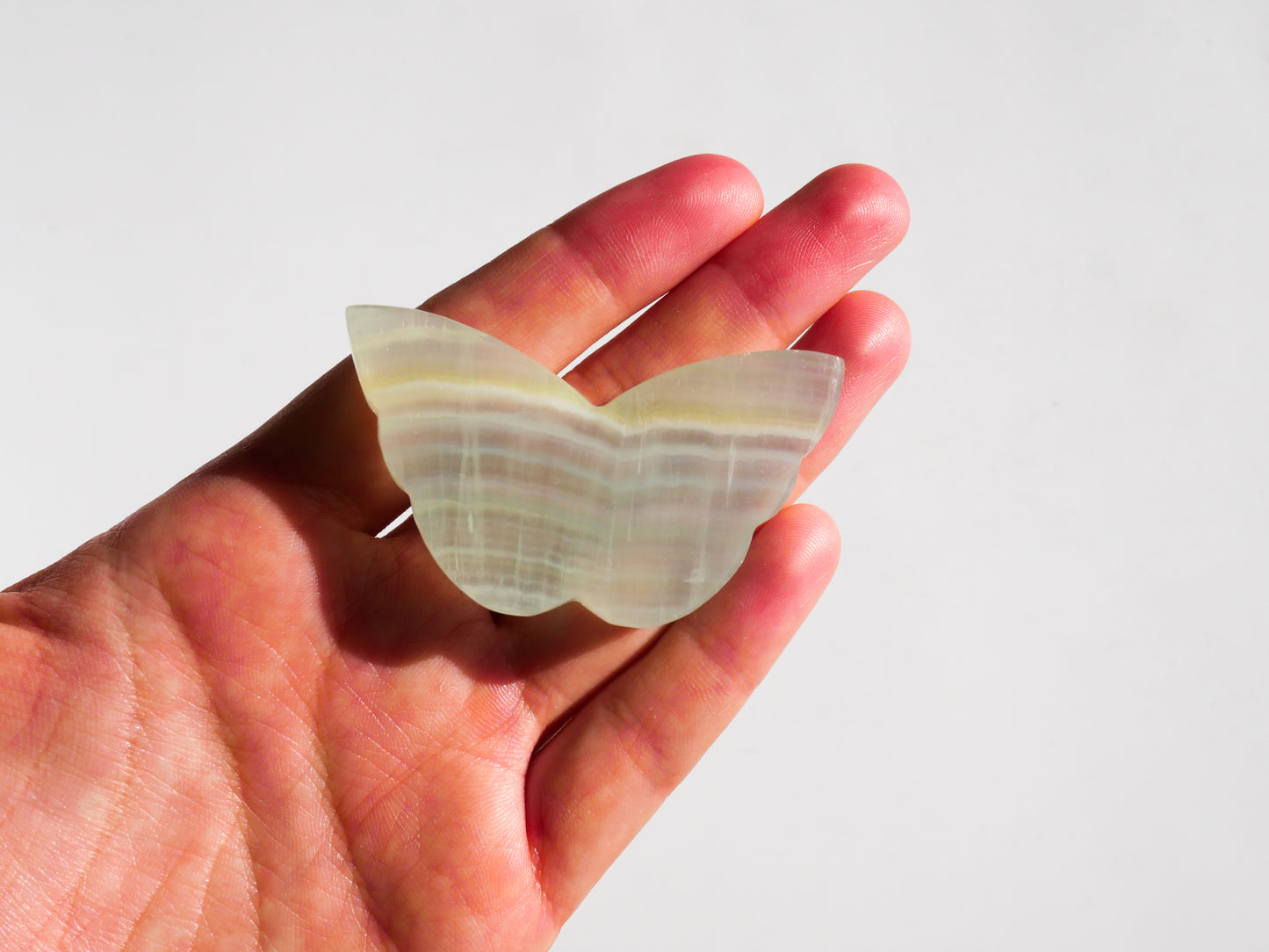 Pistachio Calcite Butterfly