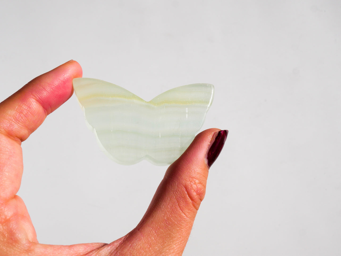 Pistachio Calcite Butterfly