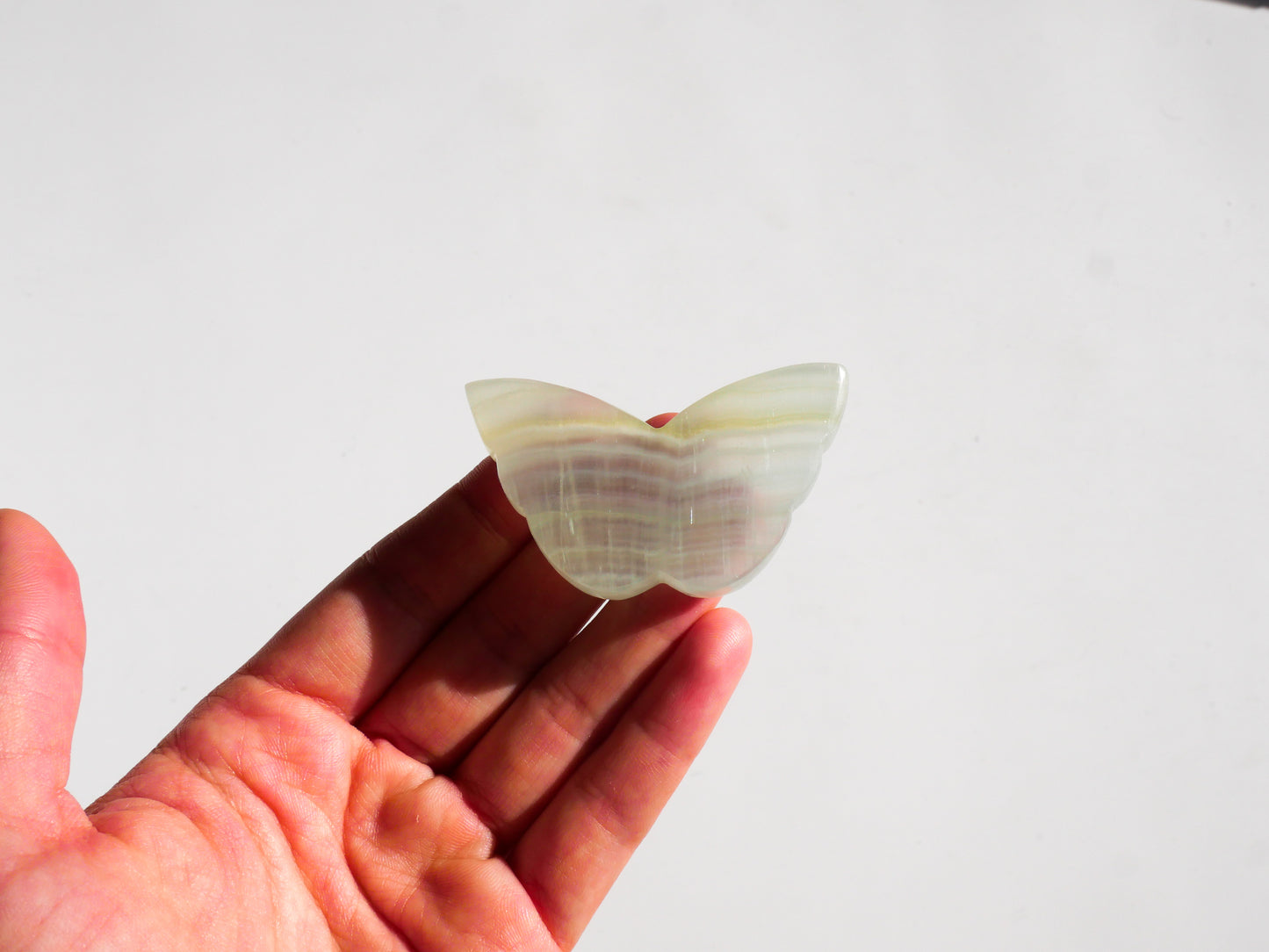 Pistachio Calcite Butterfly