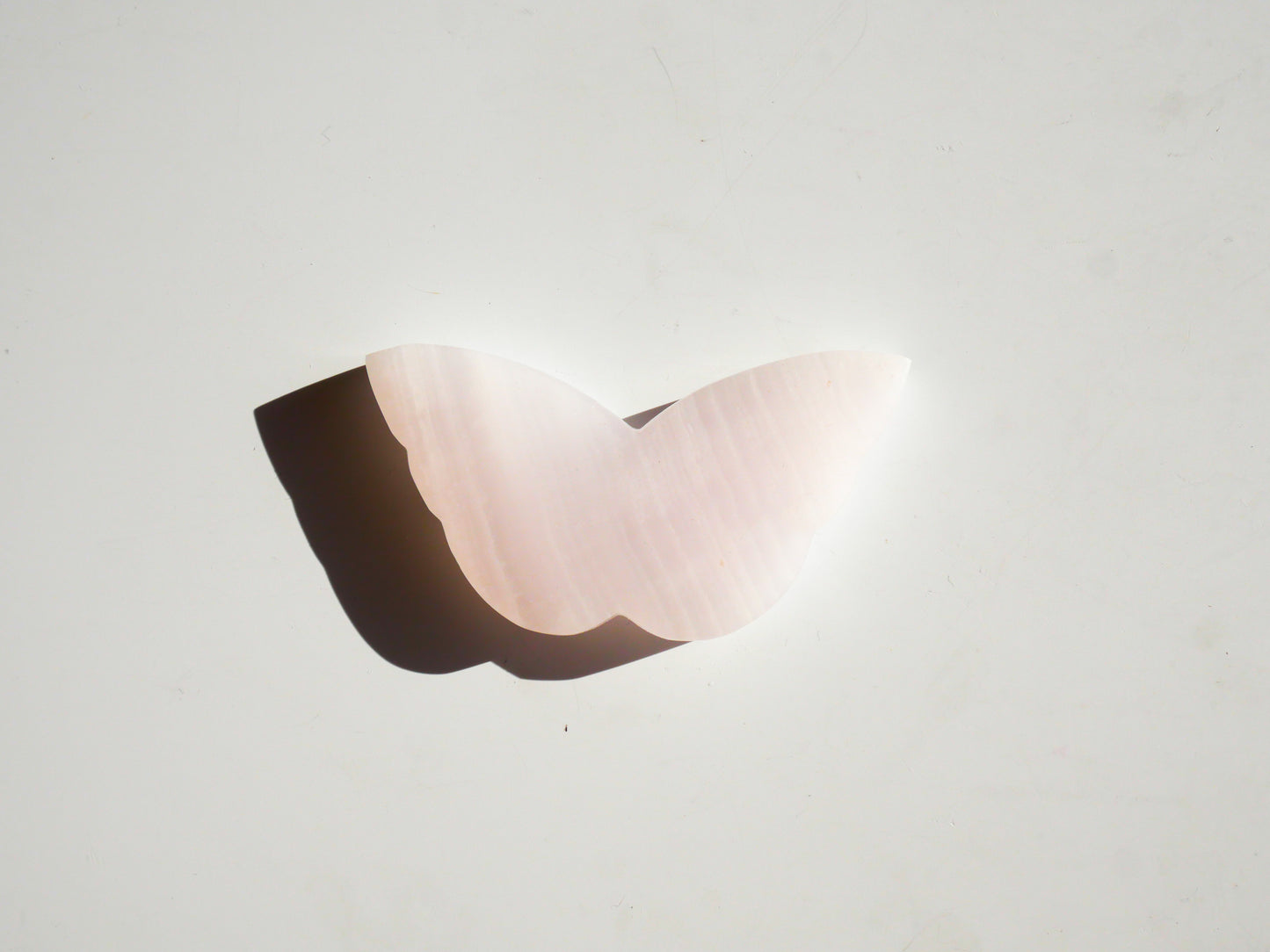 Pink Calcite Butterfly