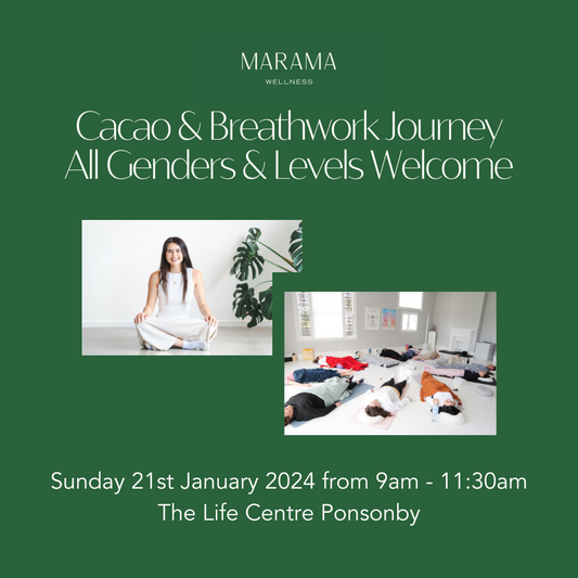 21 January 2024 - Group Cacao & Breathwork Journey